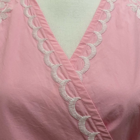 Madewell Embroidery Side-Tie Wrap Top - Picture 7 of 11